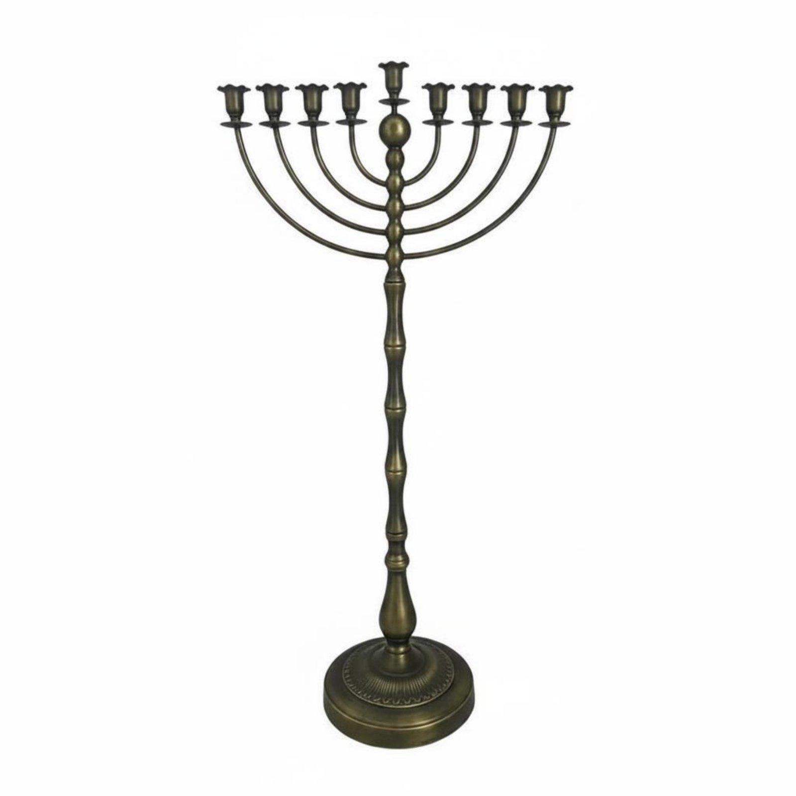 Antique Bronze Menorah Stand M - огляд і ціна Home Decor