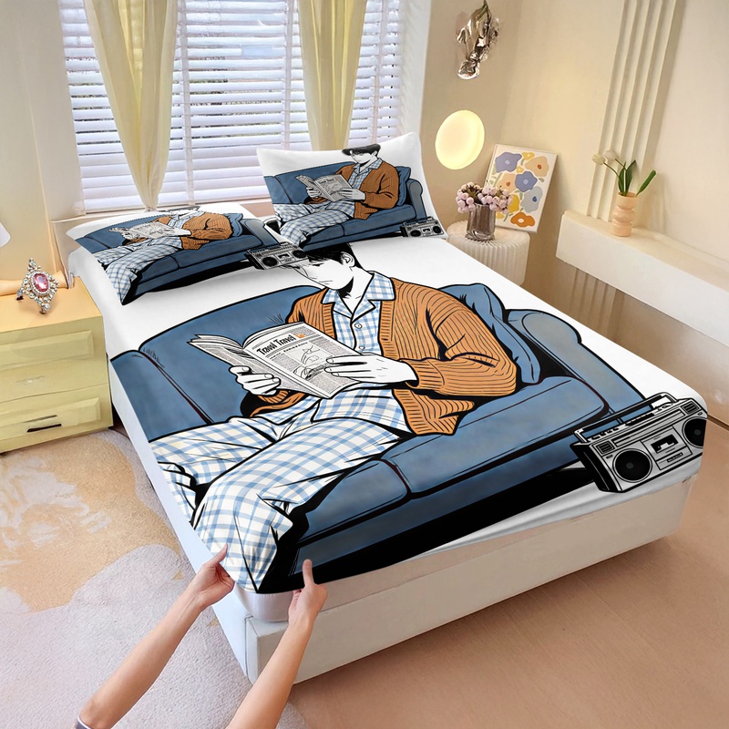Soft Travel Prep Fitted Sheet  - огляд і ціна Fitted Bed Sheets Deep Pocket