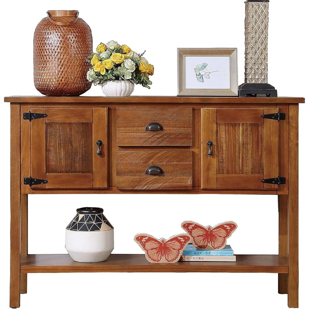 Solid Wood ole Table with Ders - огляд і ціна Storage & Organization