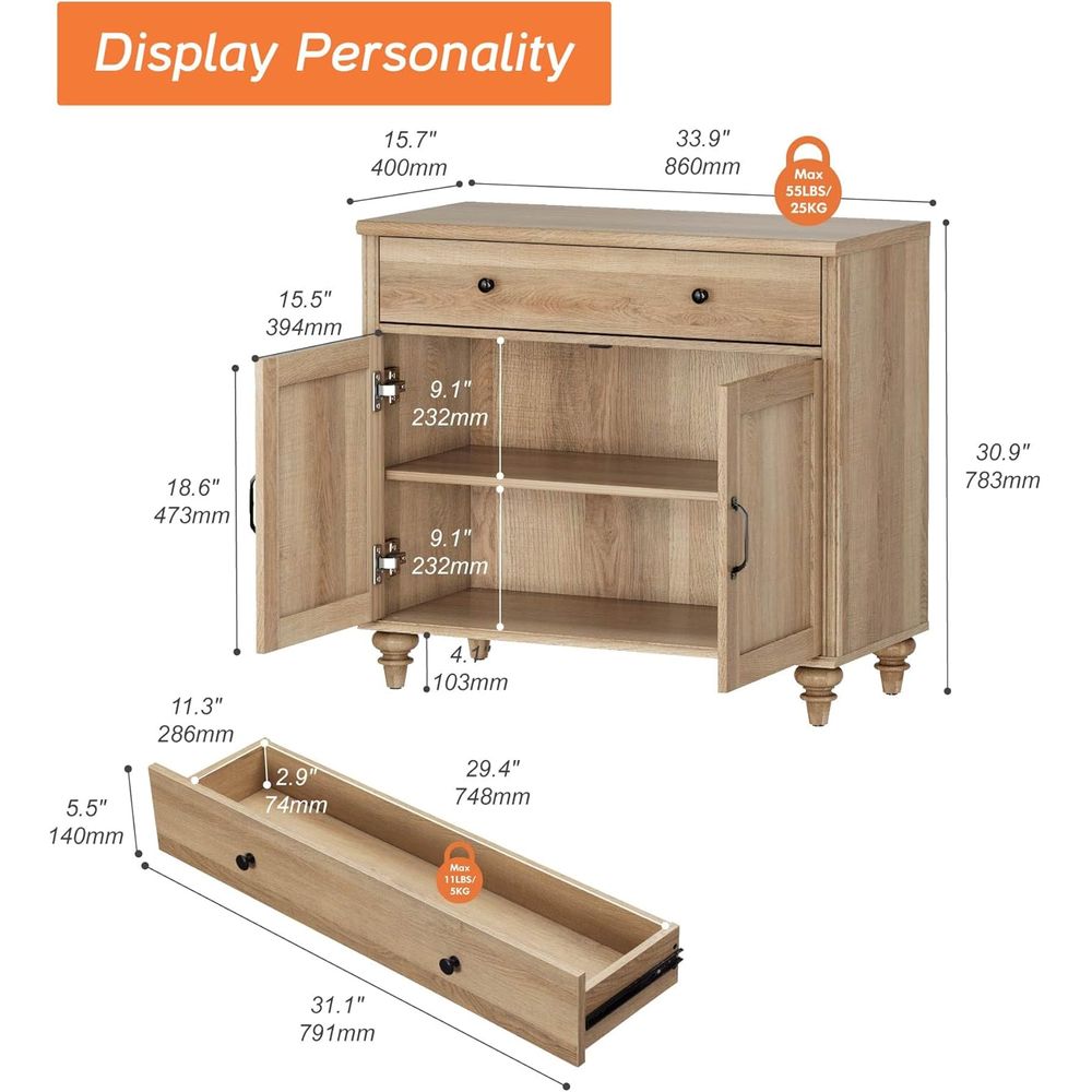 TV Stand or 43 inch TV with 2  - огляд і ціна Storage & Organization
