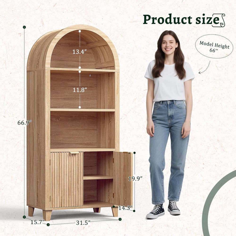 Arched Cabinet, 5-Tier Storage - огляд і ціна Lighting